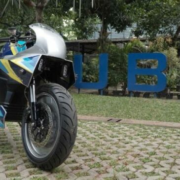 Motor Listrik Karya Tim Universitas Budi Luhur Cetak Rekor