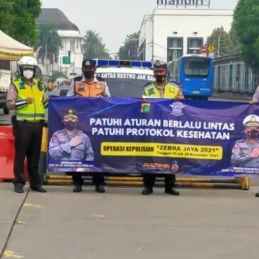 Operasi Zebra Jaya 2021 Digelar, Kurangi Kecepatan Saat Melihat Plangnya